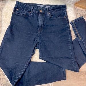 🍁Levi's Dark Blue High-Rise Ankle Skinny Jeans